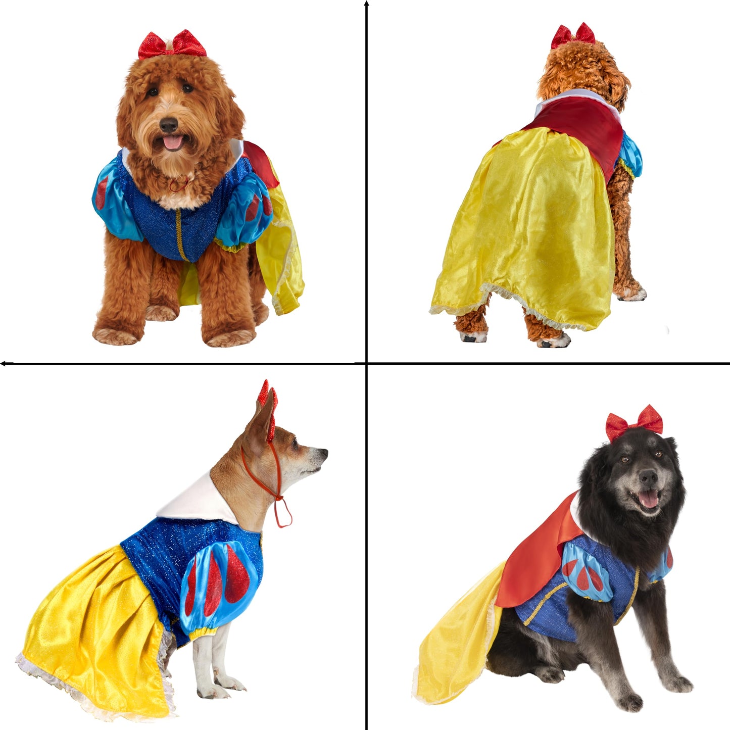Disney Princesses: Snow White Pet Costume for For Dogs or Cats by Rubies, Small
