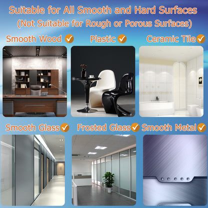 Cable Clips 50Pcs, Cable Management Under Desk Self Adhesive Cable Management Clips, 3 Functions Cord Holder, Large Cable Organizer Wire Keeper for Home Office Desk Phone Car Wall Desktop (Black)