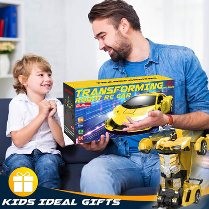 Dolanus Remote Control Car - Transform Robot RC Cars, Toys for Ages 5-7, Kids Toys, 4 Year Old Boy Toys, Toys for 3 4 5 6 7 8 10 12 Years Old Boy, Gifts for Boys Kids Toddlers Birthday
