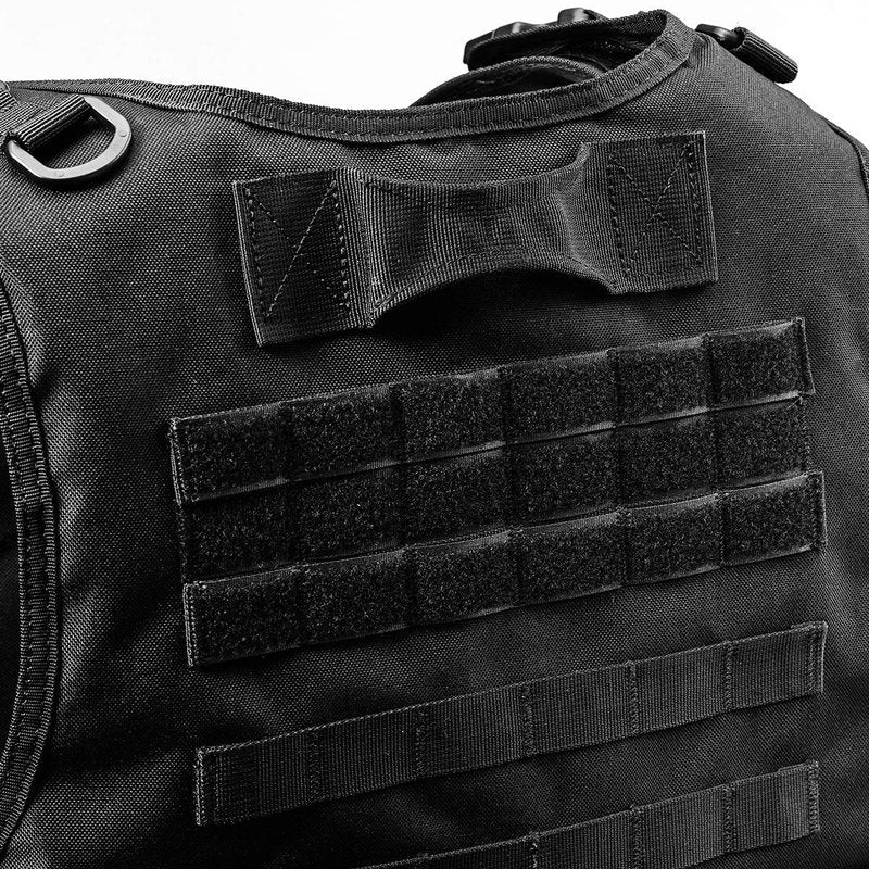 YAKEDA Outdoor Tactical Airsoft Vest Adjustable Fit Adult (CP)