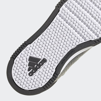 adidas Unisex Kids Tensaur Hook and Loop Shoes, Core Black / Cloud White / Core Black, 10.5 UK Child