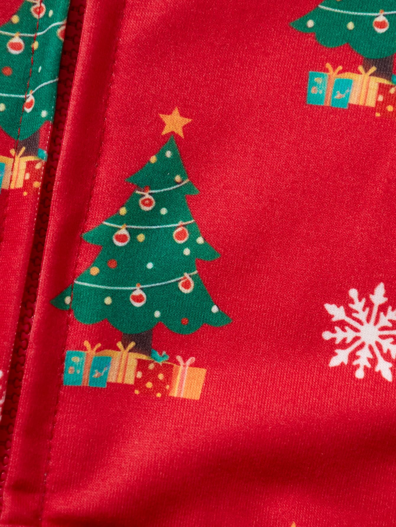 Kids Christmas Sweatshirt Toddler Boys Xmax Clothes Santa Claus Zip up Hoodie Holiday Long Sleeve Tops Winter Tree Shirt 6t 3097-130