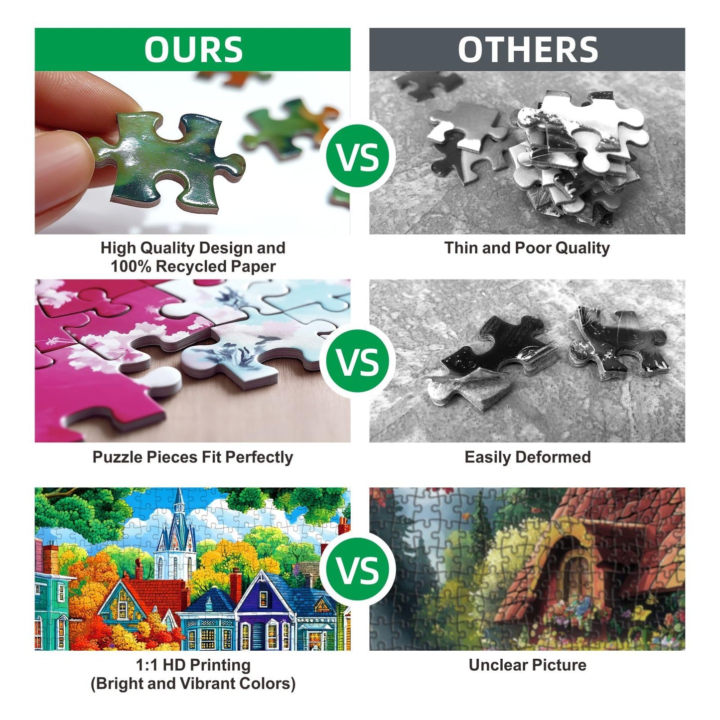 1000 Piece Puzzles for Adults Clearance, Ancient Castle Ghost Magic Tree for Adults, Hard Challenge Art Jigsaw Puzzles, for Gifts Birthday Party Games Family, 27.5 * 19.7 inch Dust Free Puzzle