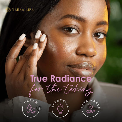 Tree of Life Beauty Facial Skin Care Set, Brightening, Firming, Hydrating, Dry Face, Dermatologist Tested - Trio Power Kit, Vitamin C, Retinol and Hyaluronic Acid, 3 count of 1 Fl Oz