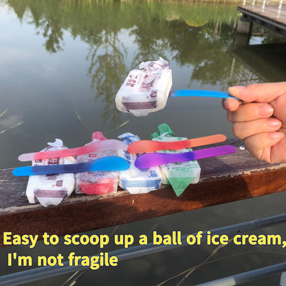 Celebration Spoons Set of 28, 4 Shades, 5-Inch Reusable Utensils for Special Occasions, Weddings, Birthdays, and Gatherings