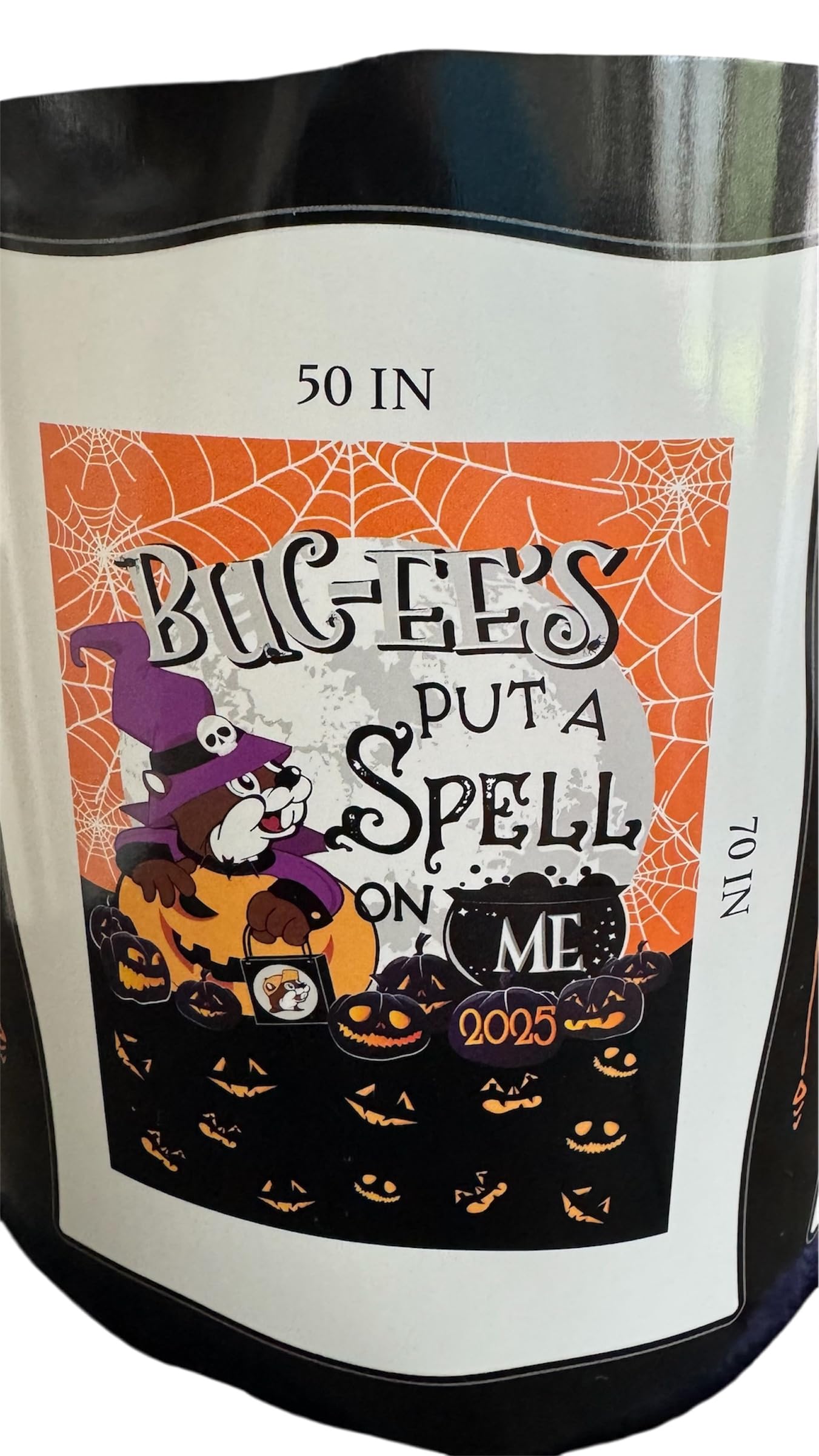 Buc-ee's New Halloween Blanket 2025, Soft and Comfy Throw, 50 x 70 inches