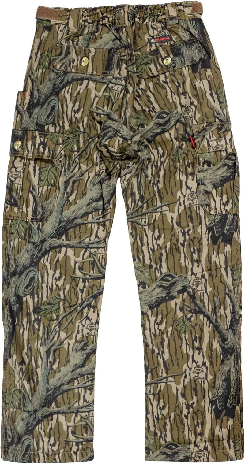 Mossy Oak Men's Camo Hunting Pants - Flexible Cotton Material | Comfortable Fit