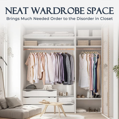 HOUSE DAY Beige Velvet Hangers 20 Pack, Non Slip Clothes Felt Hanger Heavy Duty for Coat, Premium Slim Space Saving Suit Hangers for Closet Organizer, 360° Rotating Silver Hook