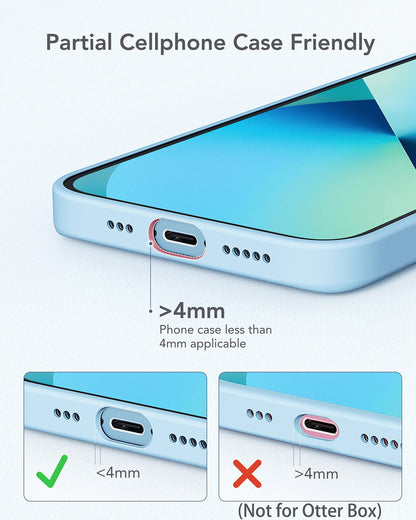 charmast Small Portable Charger for iPhone, Ultra-Compact 20W PD Fast Charging Power Bank 5000mAh, Mini Battery Pack for iPhone 14/14 Pro Max/13/13 Pro Max/12/12 Pro Max/11/XR/X/8/7/6 etc