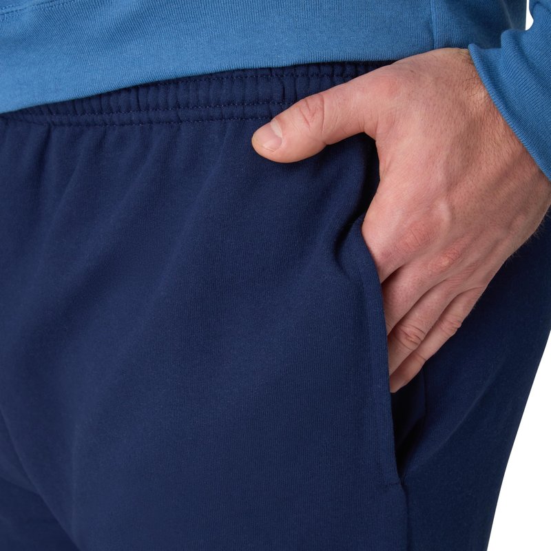 Hanes Men's EcoSmart Open Leg Pant with Pockets, Navy, 2X