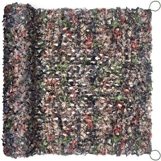 FullLit Camo Netting, Camouflage Net Blinds (Camo Bionic Leaves, 6.5ftx10ft)