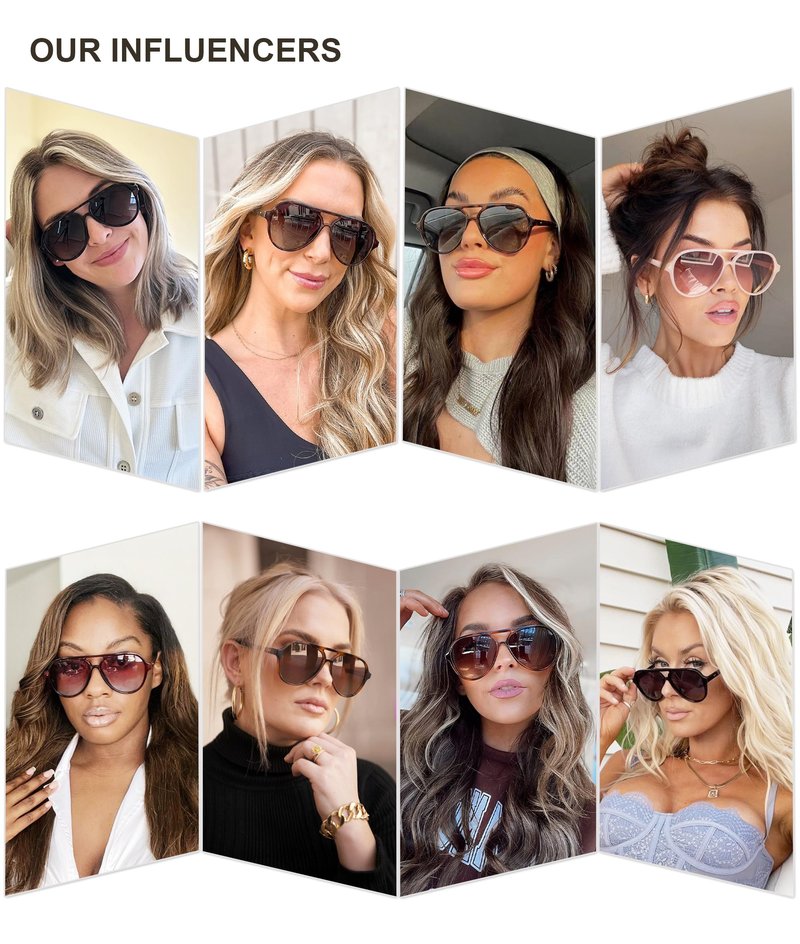 SOJOS Classic Polarized Aviator Sunglasses for Women Men, Retro Trendy Aviators Shades SJ2201, Dark Brown Pattern/Green