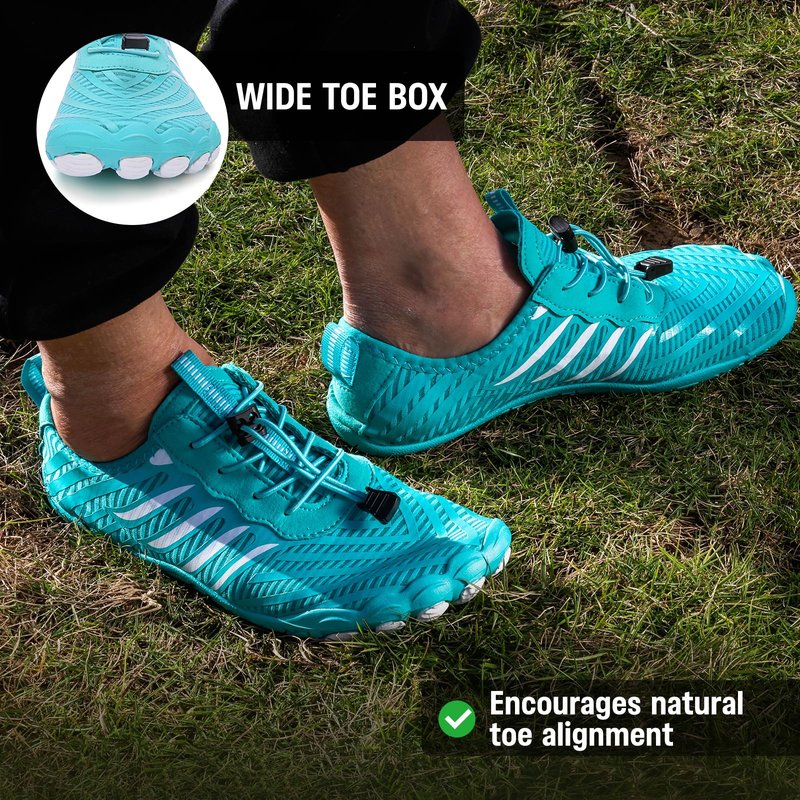 Grounded Footwear for Women Barefoot Shoes,Grounded Footwear for Mens,Hike Barefoot Shoes Womens Footwear, Comfortable Non-Slip Barefoot Vitality Shoes,Men's Women's Water Shoes Wide Toe Box