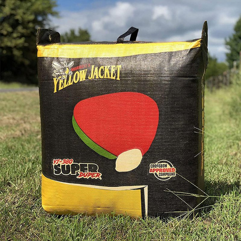 Morrell Super Duper Field Point Bow Targets Archery Block Bag for High Speed Compound Bows and Crossbows Outdoor Target Practice, 3 Pack, Yellow