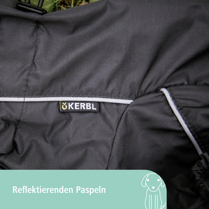 Kerbl Raincoat Manchester, Medium, Black