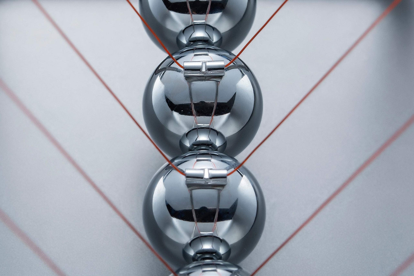 CERROPI Newton Cradle Balance Balls, 7 Ball Newton Pendulum, Classic Swing Ball, Desk Toy & Accessory, 11 inch, 65 Sec Swingtime