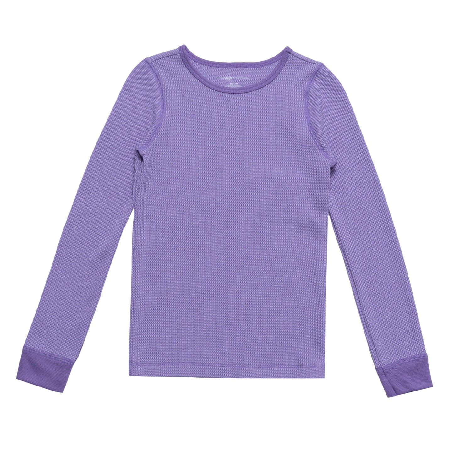Fruit Of The Loom Girls Premium Thermal Waffle Underwear Base Layer Set, Lavender/Purple, 10-12 US