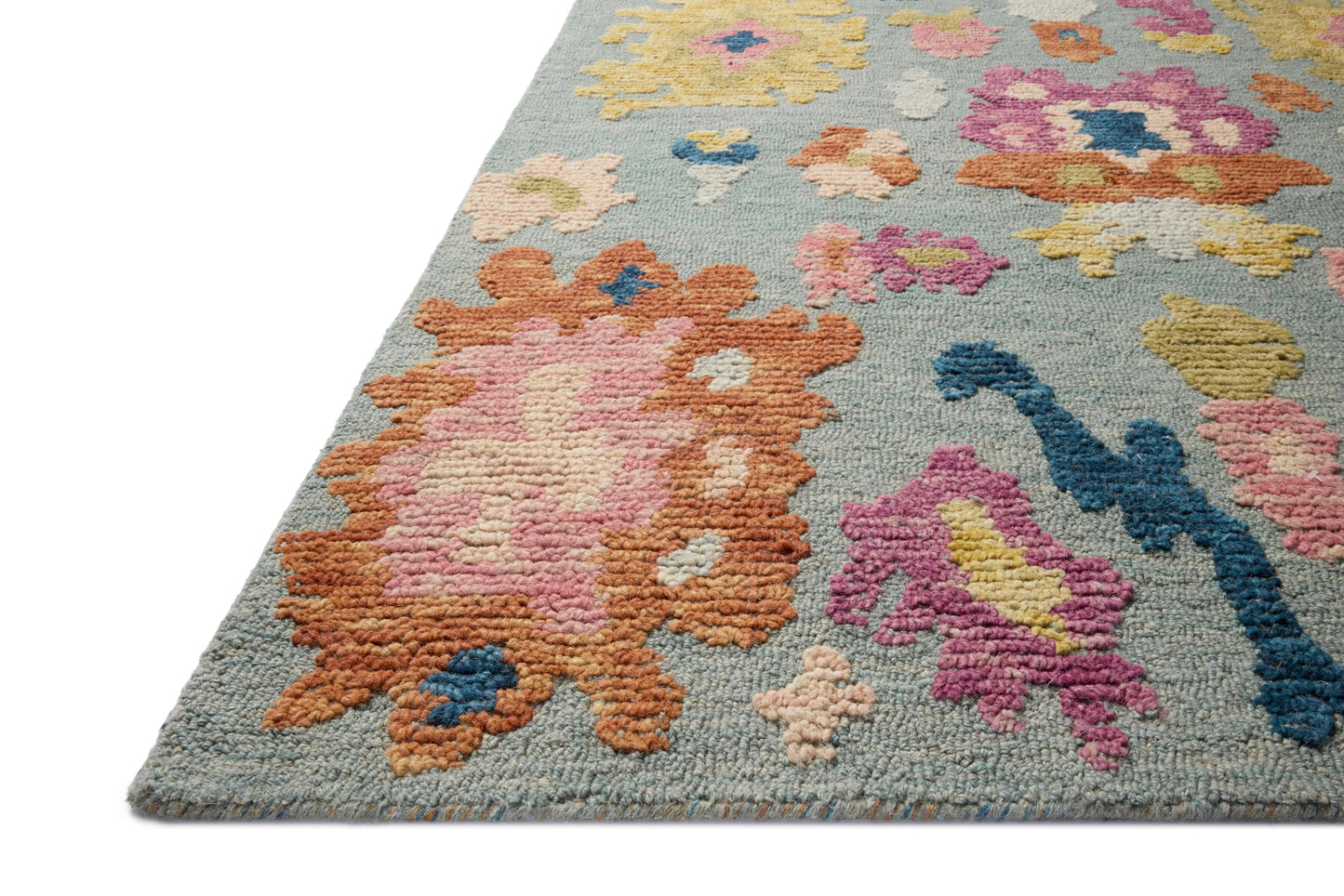 Loloi Tilly Collection TIL-01 Spa/Multi 7'-9" x 9'-9" Area Rug