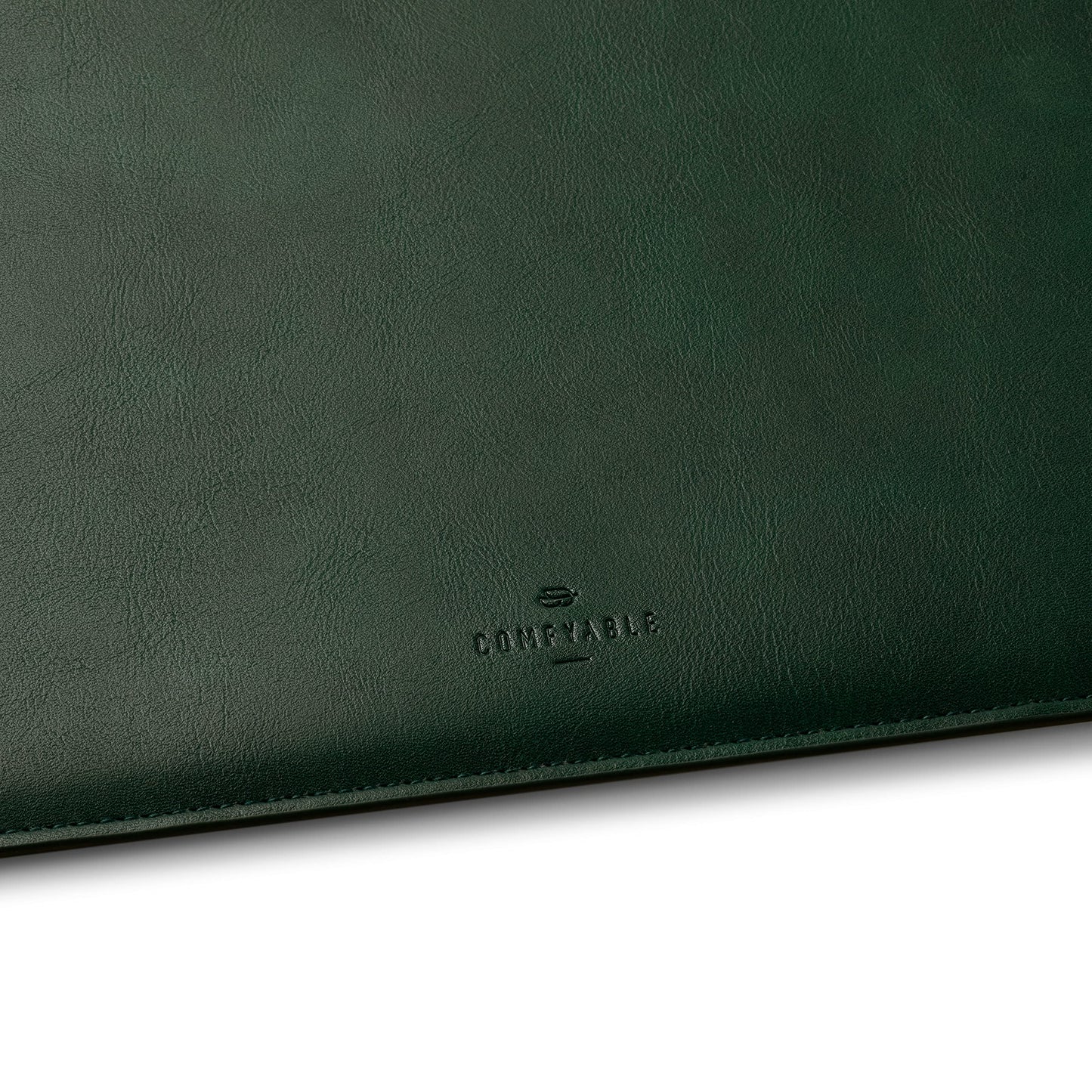 Comfyable Laptop Sleeve Precisely Compatible with 13 Inch MacBook Pro 13-in M2 2022 2021 M1 2020-2016 & Mac Air M4 2025 A3240 M3 2024 A3113 M2 M1, Faux Leather Cover Case, Green
