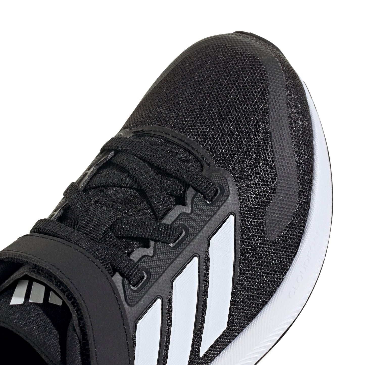 adidas RUNFALCON 5 Shoes Kids Running, Core Black/Cloud White/Cloud White, 12.5 UK