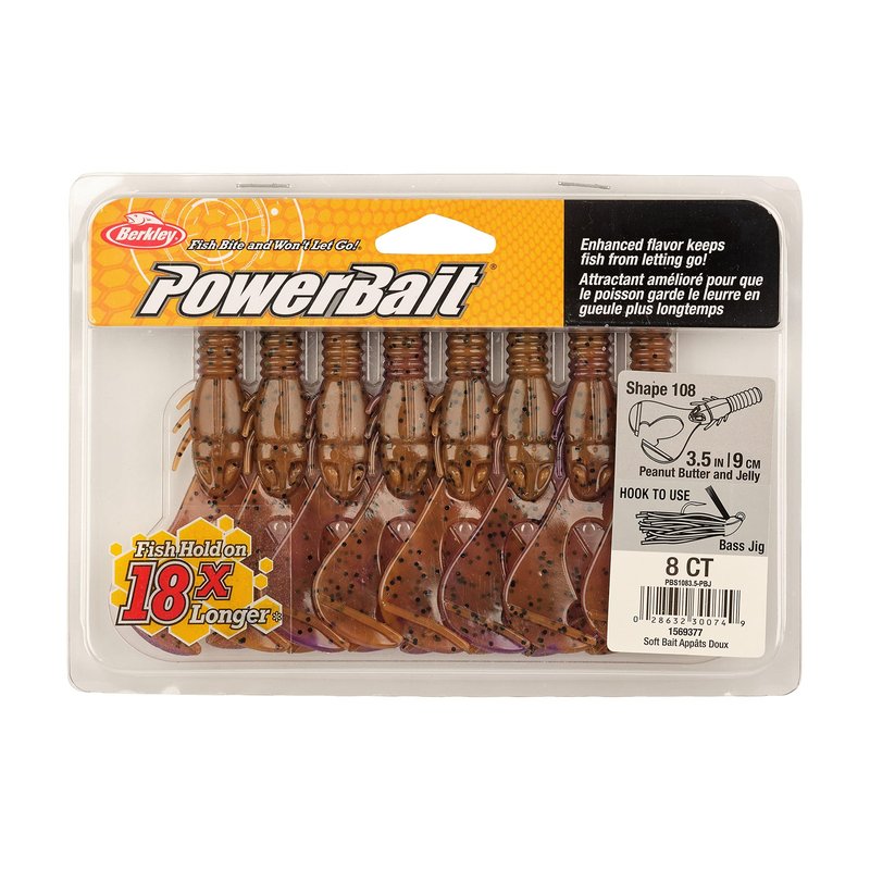 Berkley PowerBait Shape 108 Fishing Soft Bait