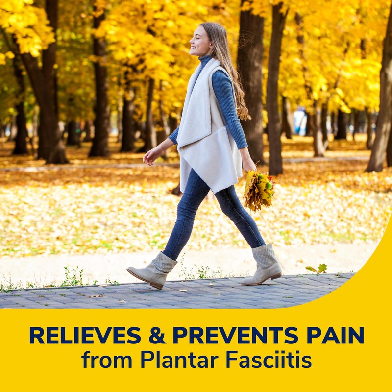 Dr. Scholl’s Plantar Fasciitis Relief Orthotic Insoles for Women - The Only Proven Insole to Stop Plantar Fasciitis from Coming Back, Immediately Relieves Pain, Heel Spurs, Arch Support Inserts