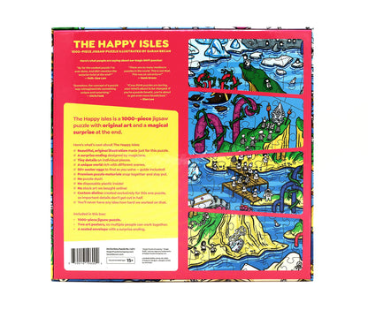 The Happy Isles • 1000-Piece Jigsaw Puzzle from The Magic Puzzle Company • Series One