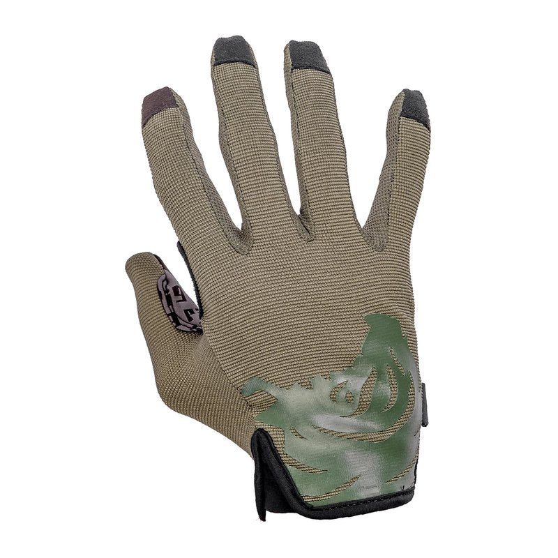 PIG FDT Delta Utility Gloves, Touchscreen Compatible, High Dexterity for Shooting Sports, 1 Pair, Ranger Green, X-Large