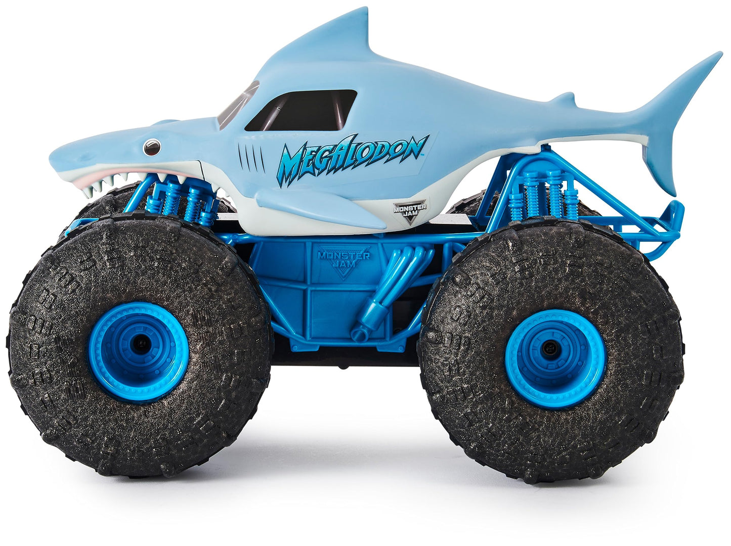 Monster Jam, Official Megalodon STORM All-Terrain Remote Control Monster Truck, 1:15 Scale