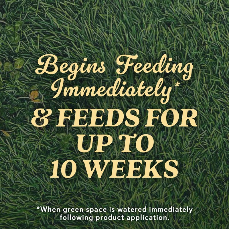 O.M. Scott and Sons Natural Grass Food - Grass Fertilizer for Lawns, Feeds up to 10 Weeks, Covers 2,000 sq. ft., 12.72 lb.