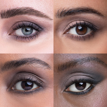 Urban Decay Naked 2 Basics Mini Eyeshadow Palette - 6 Matte Nude Shadows, Multi-Use Powder for Eye, Contour, or Brows, Ultra-Blendable Cool-Tone Neutrals, Long-lasting Wear, Travel Makeup with Mirror