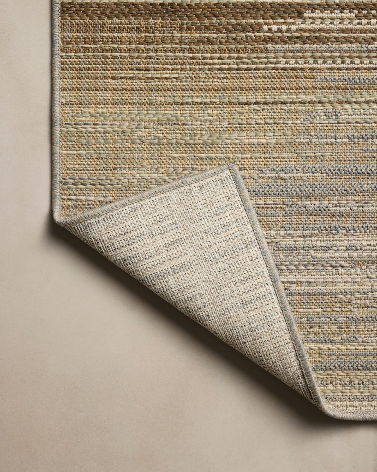 Loloi Saylor Collection SAY-03 Earth/Natural 2'-3" x 3'-9" Indoor/Outdoor Accent Rug
