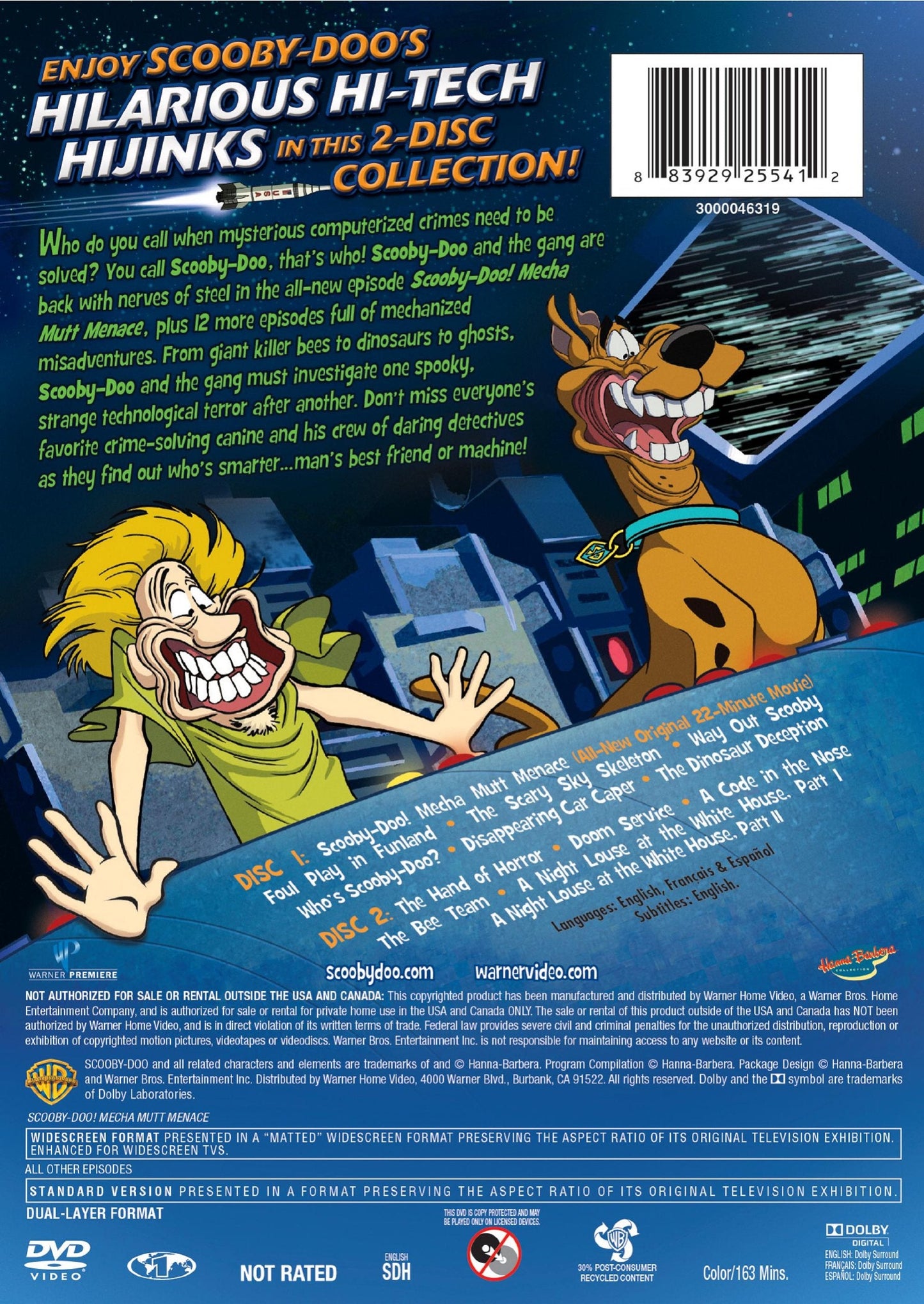 Scooby-Doo! 13 Spooky Tales Ruh-Roh Robot! (DVD)