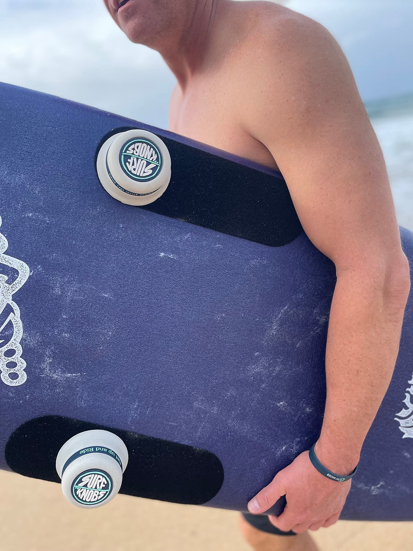 Surf Knobs for Surf Training - Help with Getting Up on Board - Enjoy Quick Pop-Ups | Helps Injured, Aging, Tall and Beginner Surfers