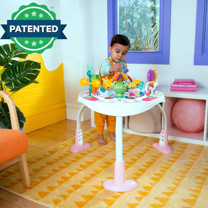 Bright Starts Bounce Bounce Baby 2-in-1 Activity Jumper & Table - Playful Palms
