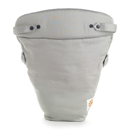 Ergobaby Baby Infant Insert for Baby Carrier with Neck & Head Support, for Newborns (Holds 3.2 - 5kg), Cotton Grey