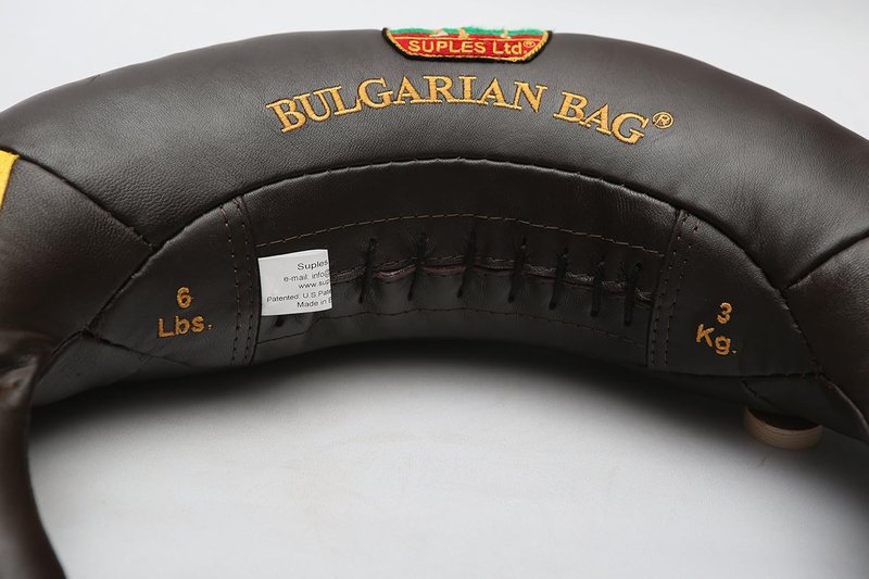 Bulgarian Bag - Genuine Leather Core for Strength Training | Perfect for Martial Arts
