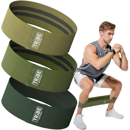 Fabric Resistance Bands for Working Out - Booty Bands for Women and Men - Exercise Bands Resistance Bands Set - Workout Bands Resistance Bands for Legs