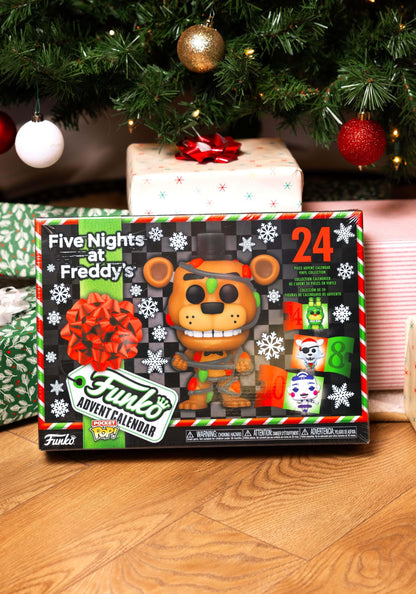 Funko Advent Calendar: Five Nights At Freddy's (FNAF) 2023 - 24 Days Of Surprise - Collectable Vinyl Mini Figures - Mystery Box - Gift Idea
