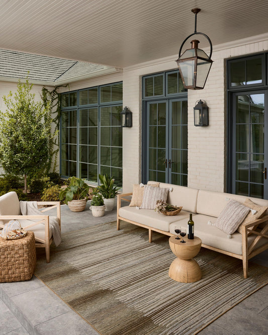 Loloi Saylor Collection SAY-03 Earth/Natural 7'-6" x 10' Indoor/Outdoor Area Rug