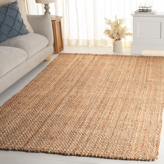 SAFAVIEH Natural Fiber Collection Accent Rug - 4' x 6', Natural, Handmade Jute, Ideal for the Living Room, Dining, Bedroom (NF403A)