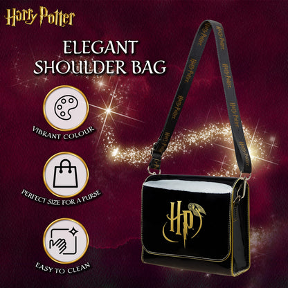 Harry Potter Handbag Girls Teenagers Women Cross Body Bag Stylish Shoulder Bag with Adjustable Strap for Travel Holiday Shopping Gifts for Girls