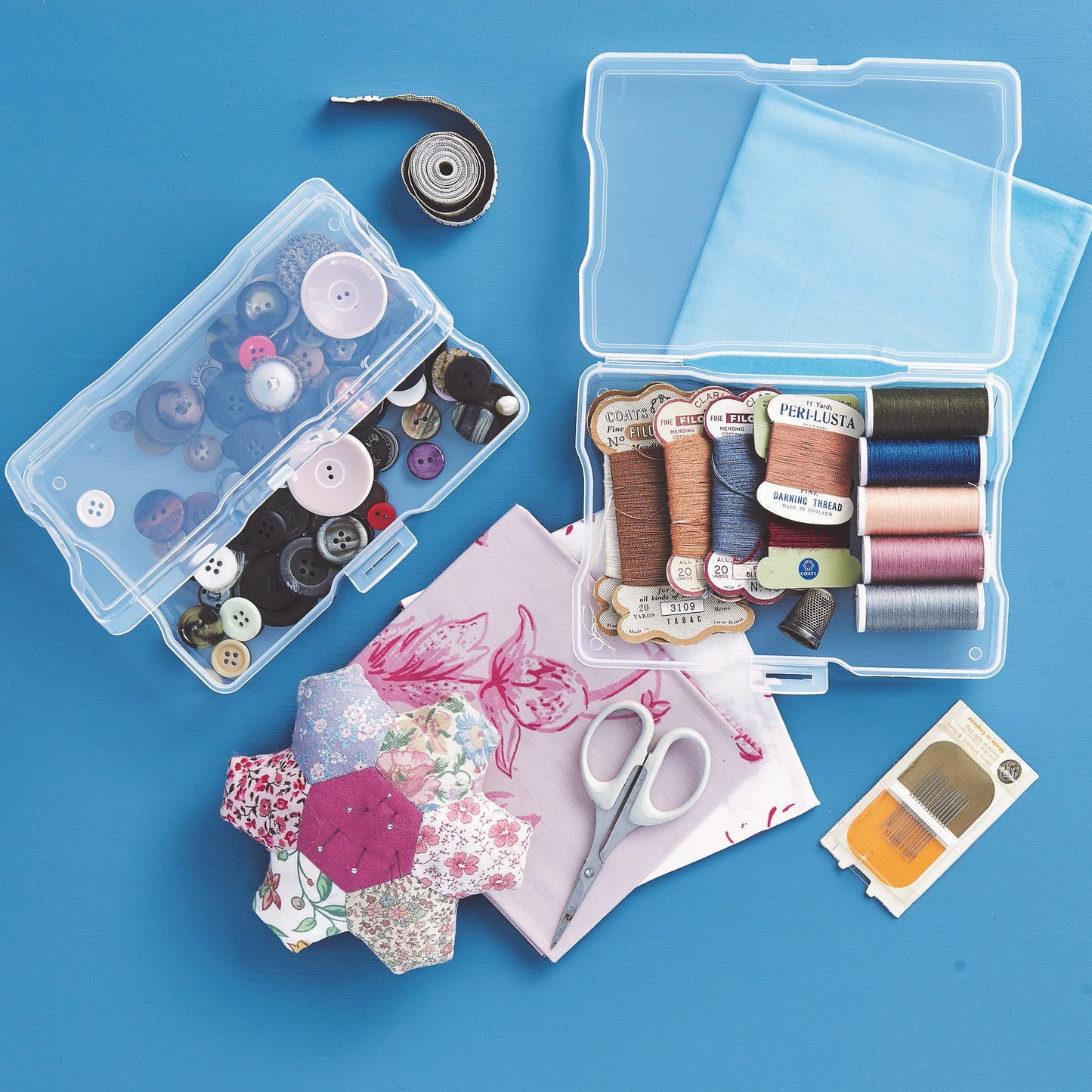 Burwells Jumbo Photo Storage Box Set – Photograph Organiser Craft Case, 16 6x4 Inner Photo Keeper Cases. Holds and Protects up to 1600 Photos