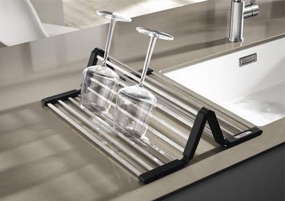 BLANCO 238483 Folding Grid as a Drainer for The Kitchen Sink, Foldable Grid for The Sink in The Kitchen, 440 mm Width