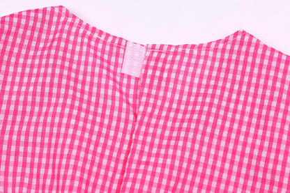 Ekoropshop Cowgirl Costume for girls West Cowgirl Halloween Outfit Dress with Pink Cowboy Hat-S