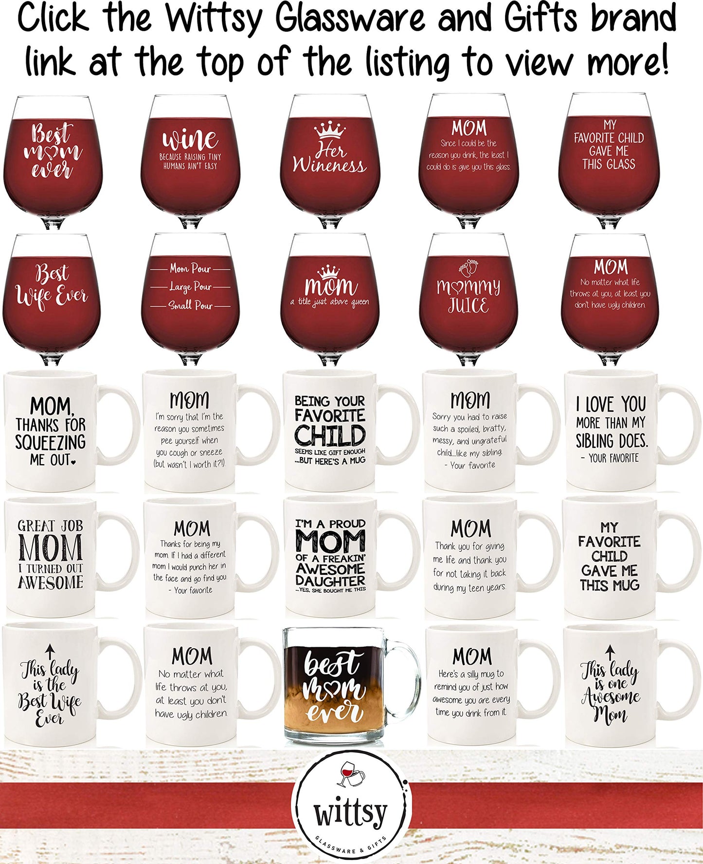 My Favorite Child Gave Me This Funny Coffee Mug - Mom & Dad Gifts - Gag Birthday Gift for Mom or Dad from Daughter, Son, Kids - Novelty Bday Present Idea for Parents - Fun Cup for Men, Women