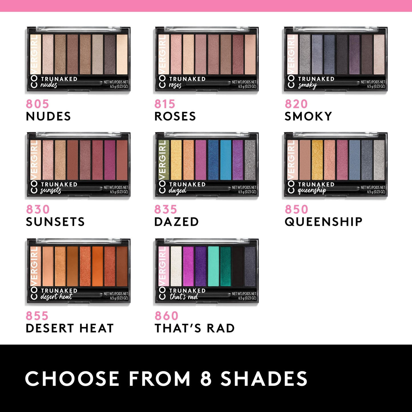 COVERGIRL TruNaked Eye Shadow Palette, Desert Heat