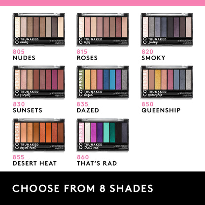 COVERGIRL TruNaked Eye Shadow Palette, Desert Heat