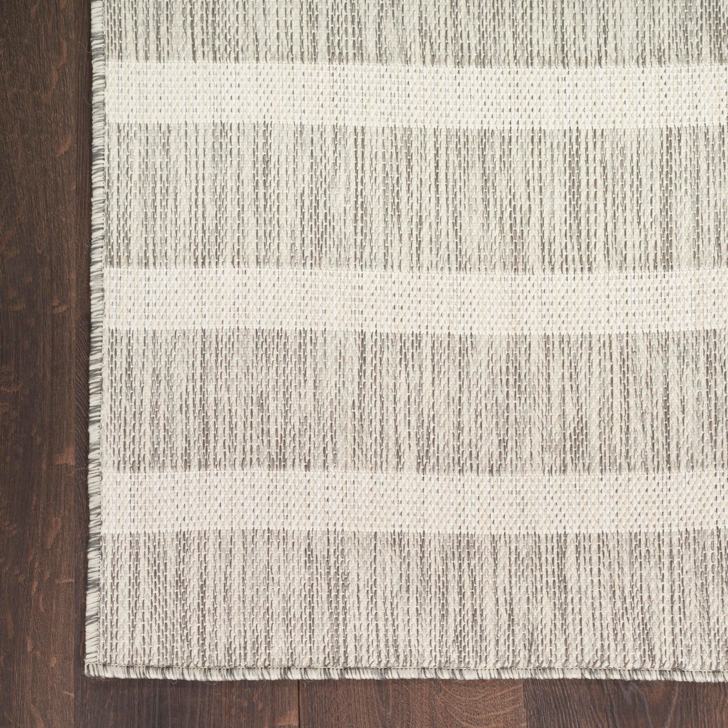 Nourison Home Positano Grey Ivory 9' x 12' Area Rug - Easy Clean, Non Shedding, Bed Room, Living Room, Dining Room, Kitchen (9' x 12')