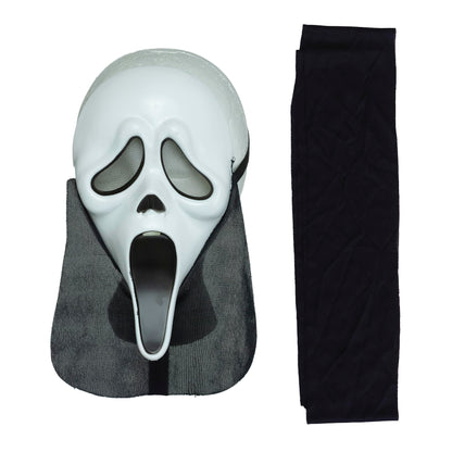 Fun World Mens Plus Scream Adult-sized-costumes, Black